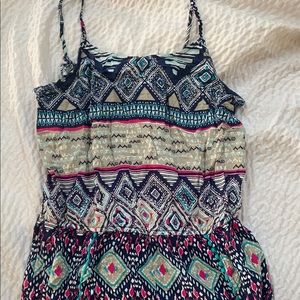 Sweet Journey Patterned Romper